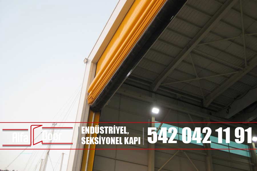 PVC Yüksek Hızlı Hangar Branda Kapıların Özellikleri Nelerdir? - Alfa DOOR
